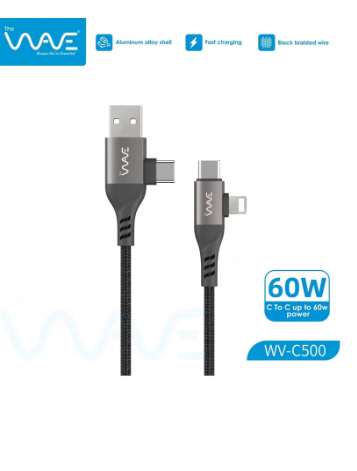 Wave WV-C500 4-in-1 Universal Type-C Cable Wave WV-C500 4-in-1 Universal Type-C Cable